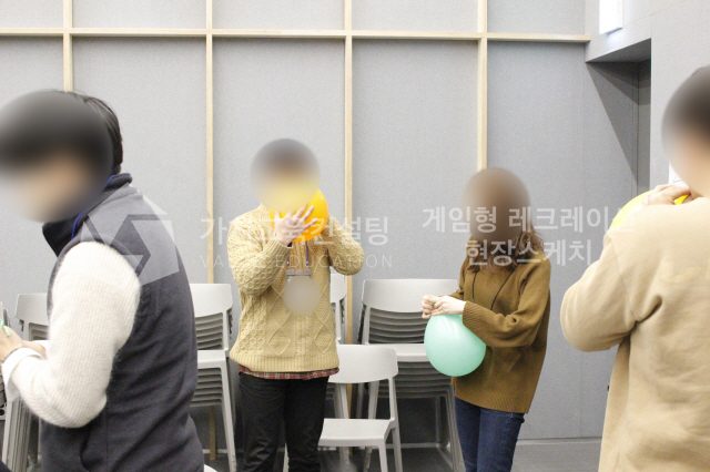 지역사회 활동가 대상 조직 소통 개선 게이미피케이션 강의 기획 가치교육컨설팅 현장 사진