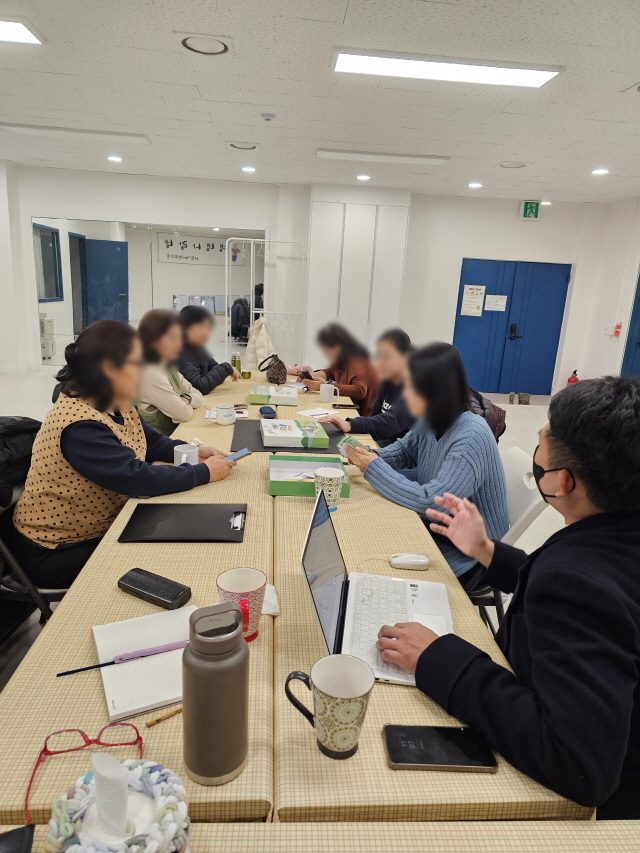 리더 후보자 교육의 참여 저하를 문제해결 역량 강화 활동으로 개선하는 방법 가치교육컨설팅 현장 사진