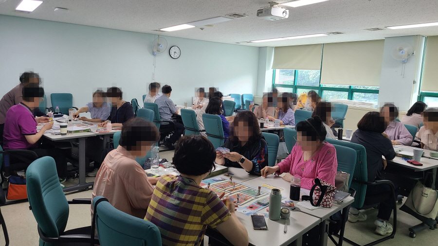 신규 입문교육에 적용하는 갈등관리 역량 향상 팀빌딩 워크숍 설계 가치교육컨설팅 현장 사진