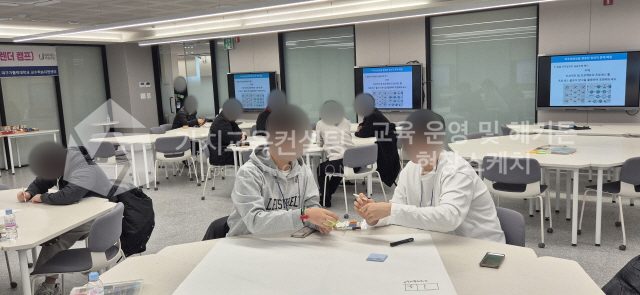 신규 입문교육에 적용하는 고객 이해 강화 팀빌딩 워크숍 설계 가치교육컨설팅 현장 사진