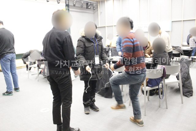 신규 입문교육에 적용하는 고객 이해 강화 팀빌딩 워크숍 설계 가치교육컨설팅 현장 사진