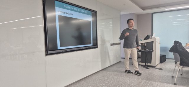 신규 입문교육에 적용하는 고객 이해 강화 팀빌딩 워크숍 설계 가치교육컨설팅 현장 사진