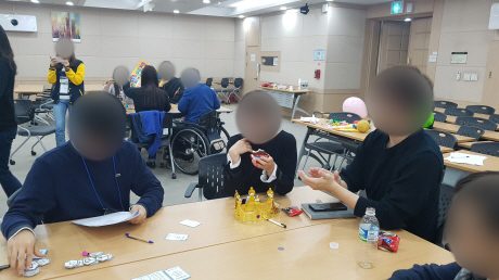 서비스 현장 직원 대상 직무 이해 향상 게이미피케이션 강의 기획 가치교육컨설팅 현장 사진