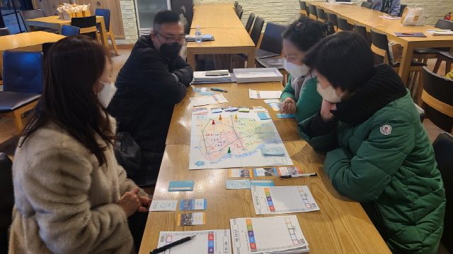 신규 입문교육에 적용하는 직무 이해 향상 팀빌딩 워크숍 설계 가치교육컨설팅 현장 사진