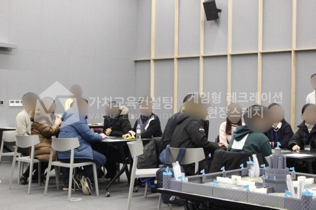 조직문화 담당자 대상 직무 이해 향상 게이미피케이션 강의 기획 가치교육컨설팅 현장 사진