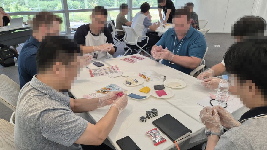 리더 후보자 대상 직무 이해 향상 게이미피케이션 강의 기획 가치교육컨설팅 현장 사진