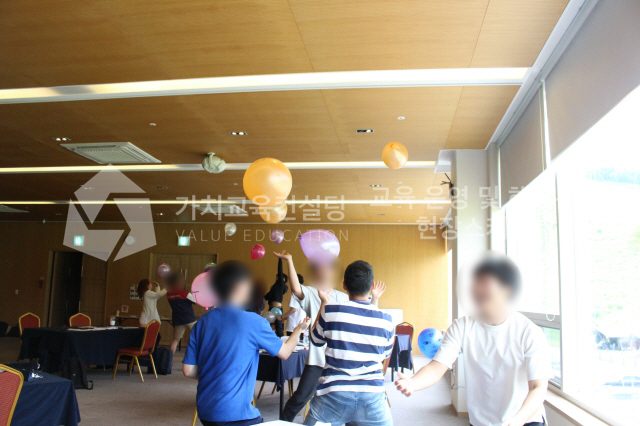 부서 간 협업과제에 적용하는 고객 이해 강화 팀빌딩 워크숍 설계 가치교육컨설팅 현장 사진