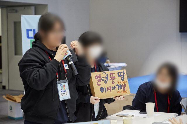 부서 간 협업과제에 적용하는 조직 소통 개선 팀빌딩 워크숍 설계 가치교육컨설팅 현장 사진