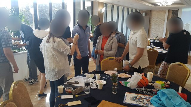 사회적경제 조직 대상 성과목표 정렬 게이미피케이션 강의 기획 가치교육컨설팅 현장 사진